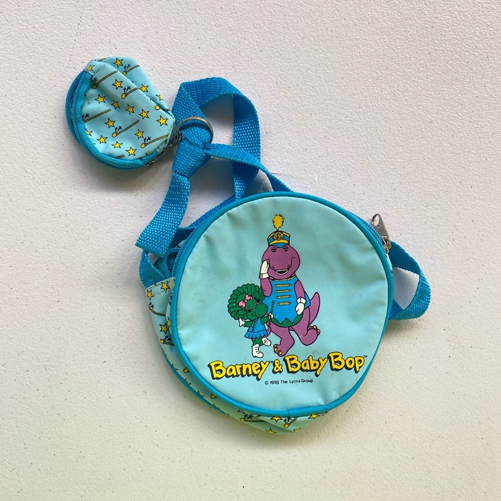 90’s Vintage Barney Kids Bag